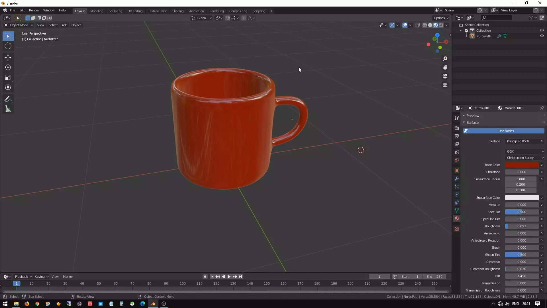 Coffee Cup Free 3D model_0
