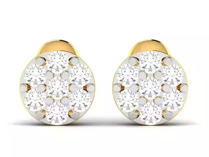 Earrings-2021 diamond stud earrings gold