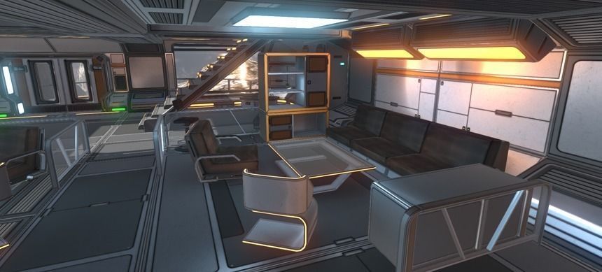 Scifi Kit Vol 2 Low-poly 3D model_8