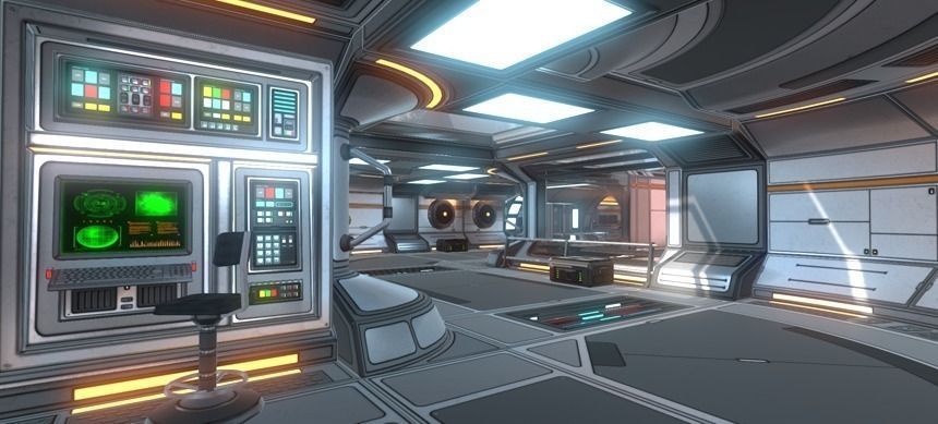 Scifi Kit Vol 2 Low-poly 3D model_6