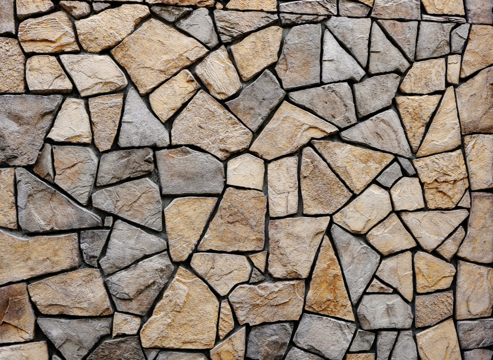 Stone Wall 3D model_5