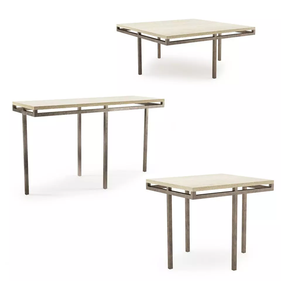 East ParkTables 3D model_0