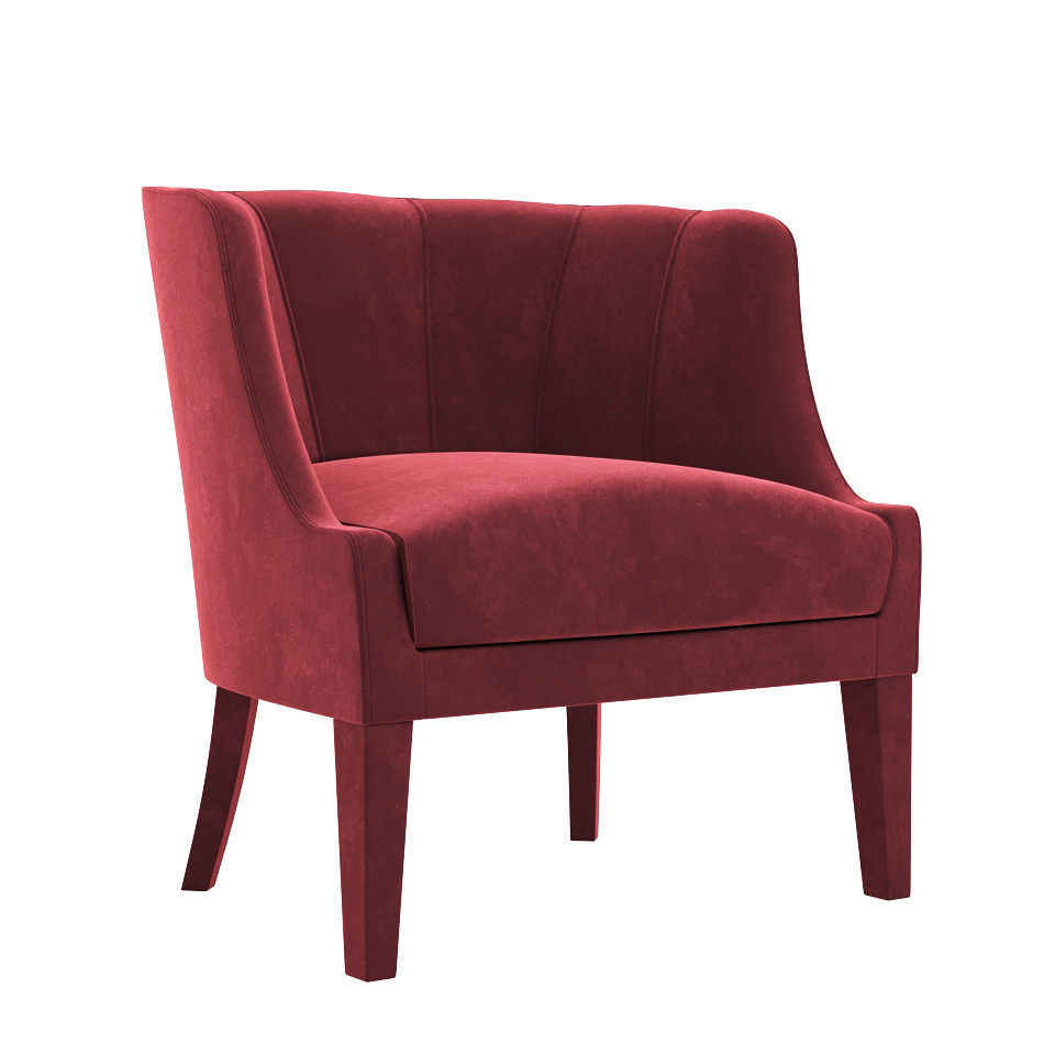 BEGONIA ARMCHAIR - BRABBU  3D model_1