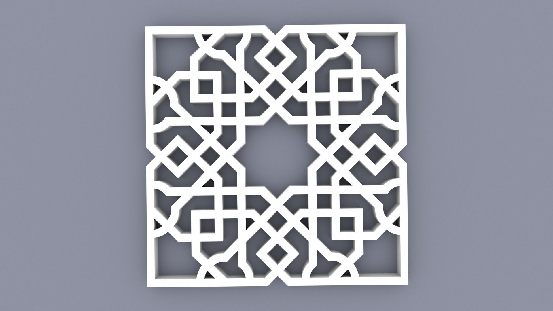 Asian Ornament pack 3D model_2