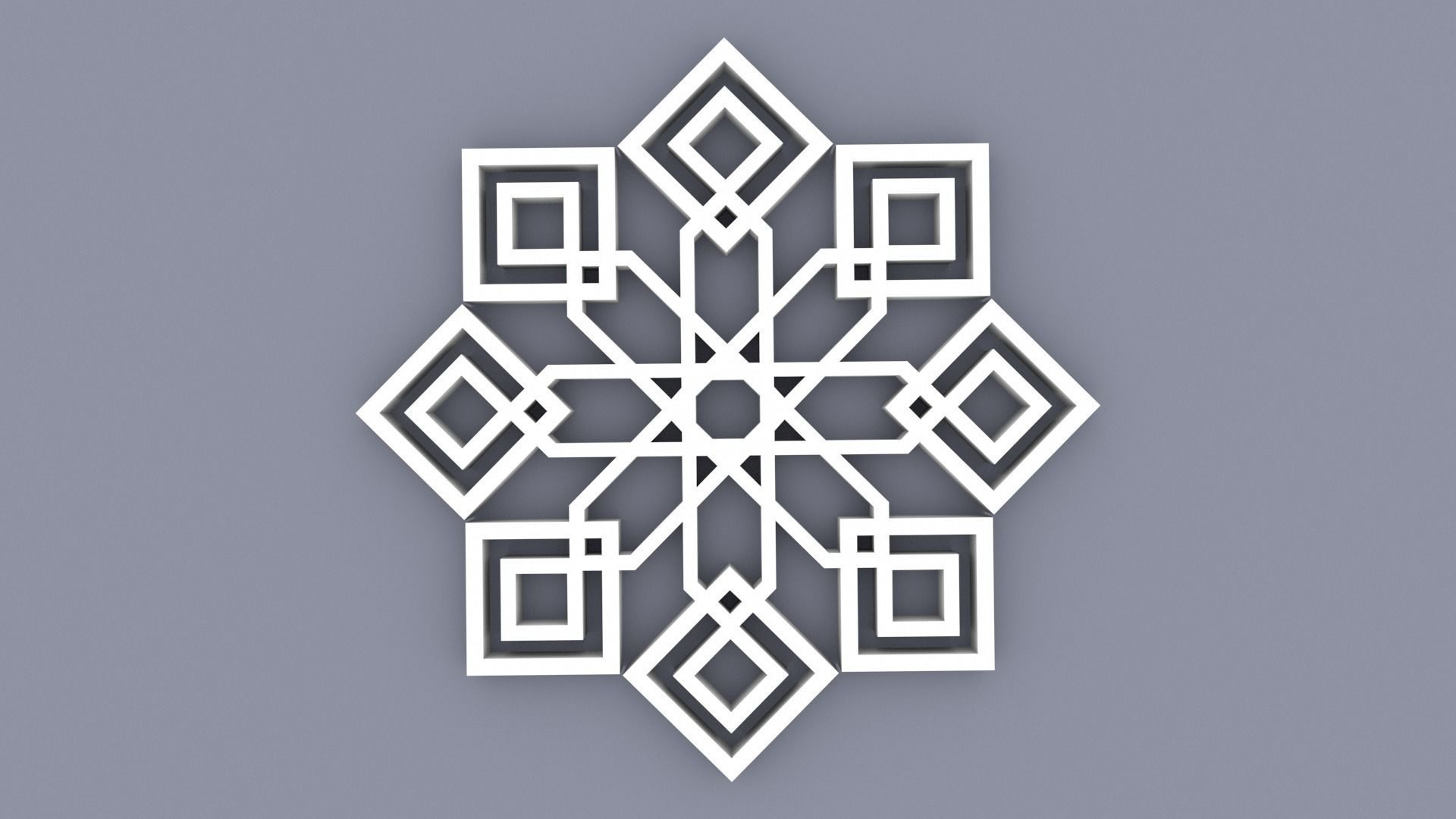 Asian Ornament pack 3D model_5