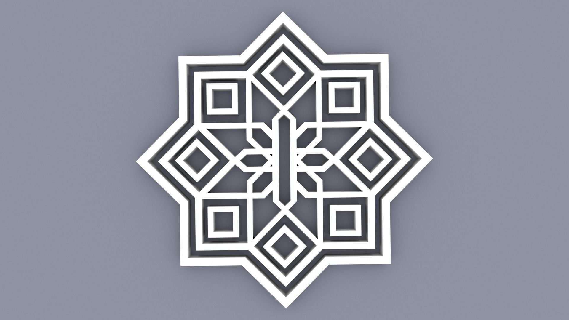 Asian Ornament pack 3D model_4