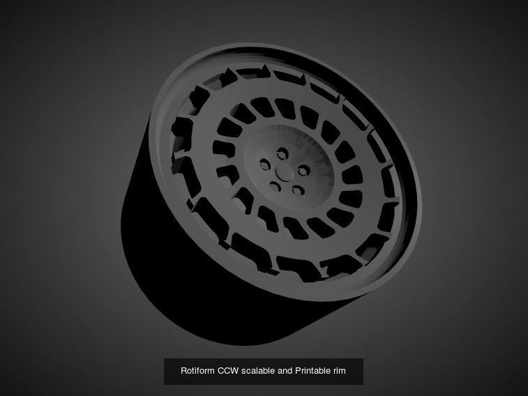 Rotiform scalable and Printable rims 3D Model Collection_22