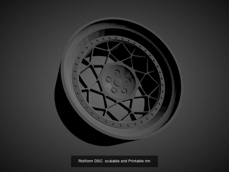 Rotiform scalable and Printable rims 3D Model Collection_19