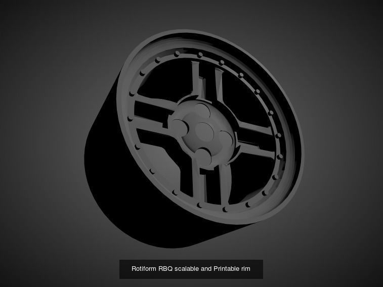 Rotiform scalable and Printable rims 3D Model Collection_11