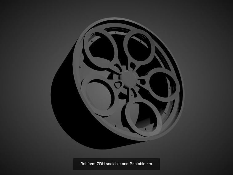 Rotiform scalable and Printable rims 3D Model Collection_25