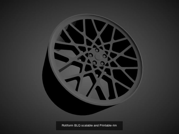 Rotiform scalable and Printable rims 3D Model Collection_24