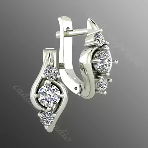 Earrings n9 3D print model