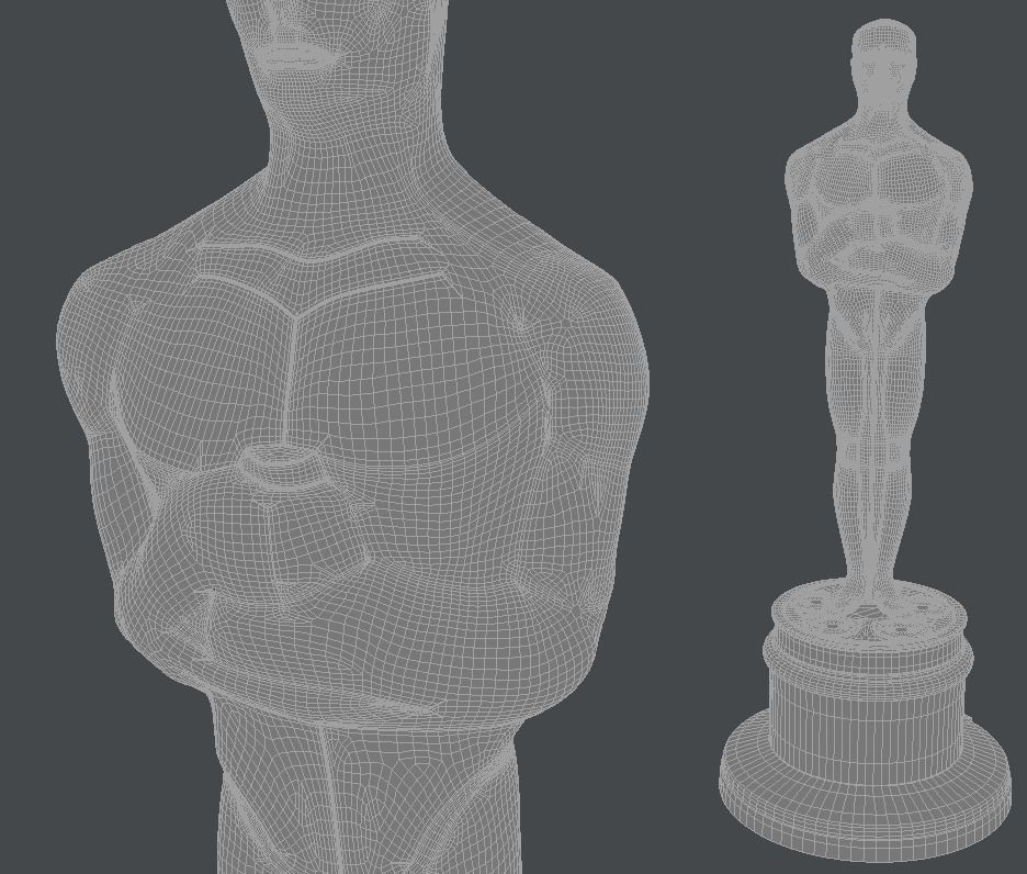 OSCAR Ultra High Density    100 percent Accurate 3D print model_1