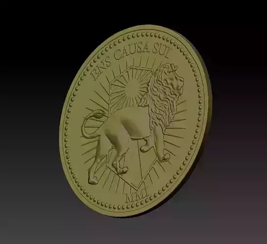 johnwick continental coin 3d printing model babayaga  3D print model