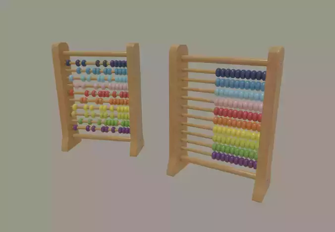 Abacus 3D model