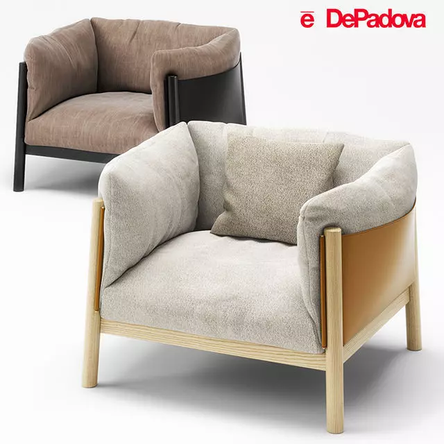 YAK - Armchairs De Padova 3D model