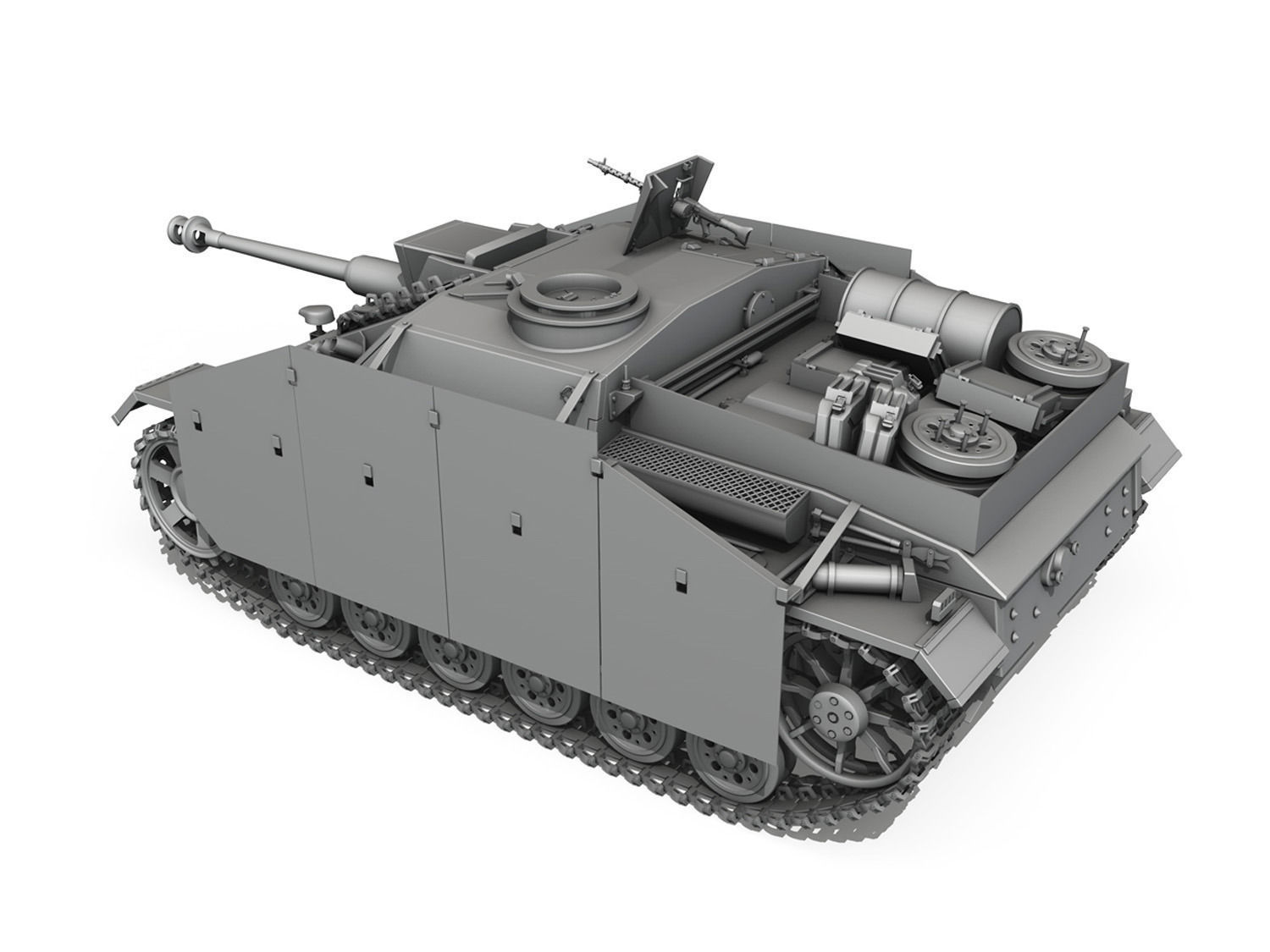 StuG III - Ausfuerung G - Early Production  3D model_5