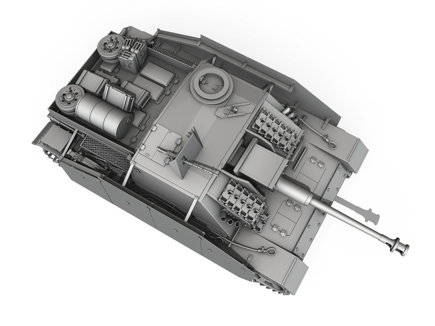 StuG III - Ausfuerung G - Early Production  3D model_10