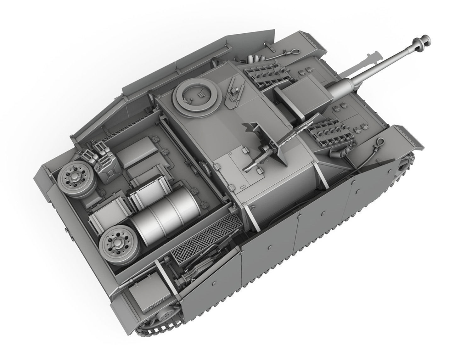 StuG III - Ausfuerung G - Early Production  3D model_7