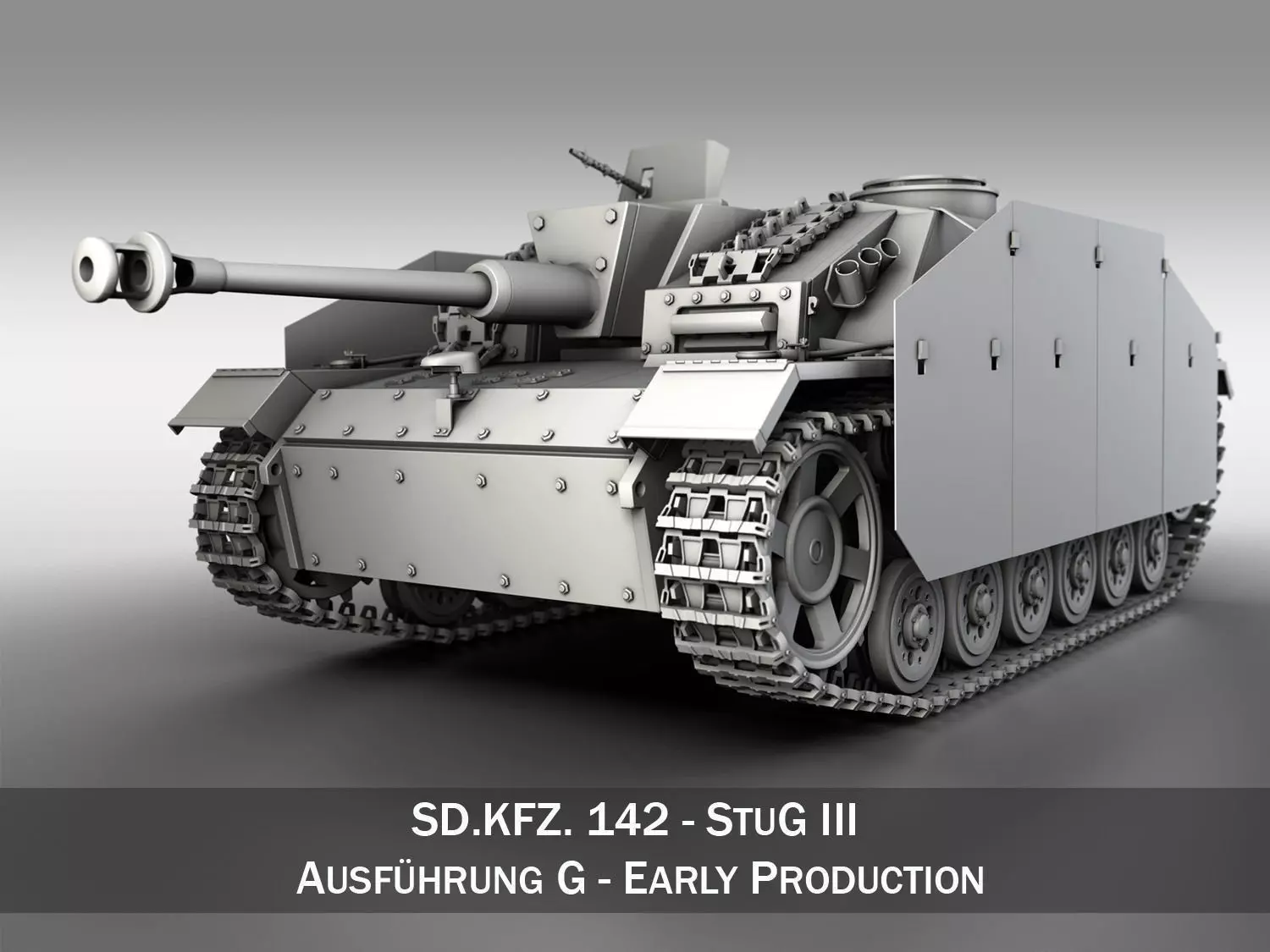 StuG III - Ausfuerung G - Early Production  3D model_0