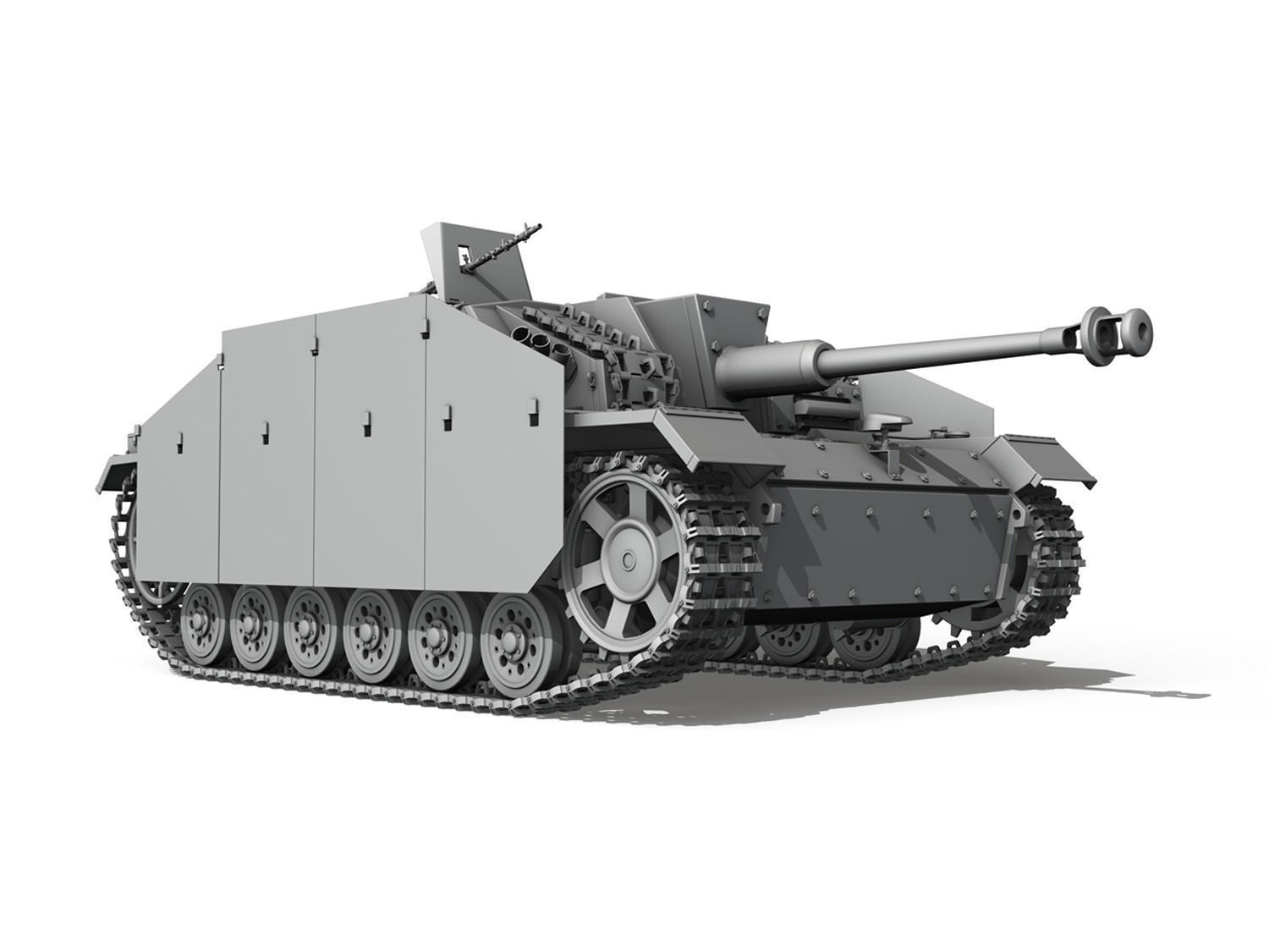 StuG III - Ausfuerung G - Early Production  3D model_8