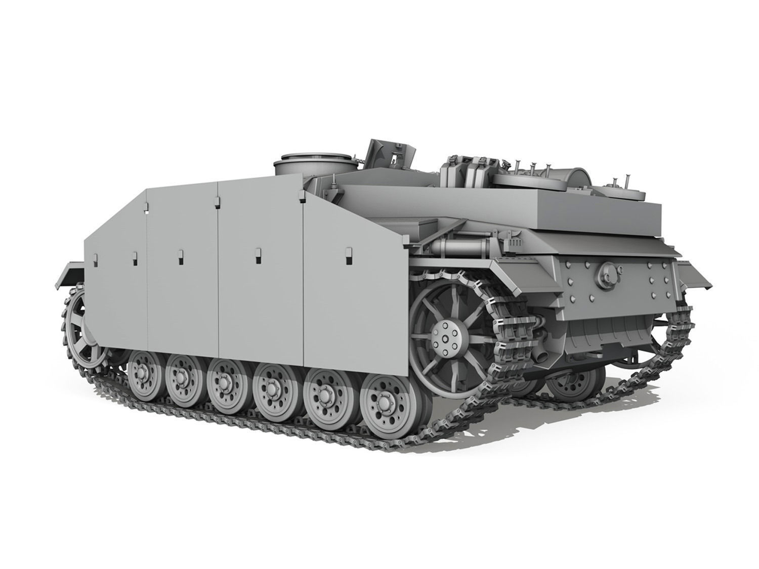 StuG III - Ausfuerung G - Early Production  3D model_4