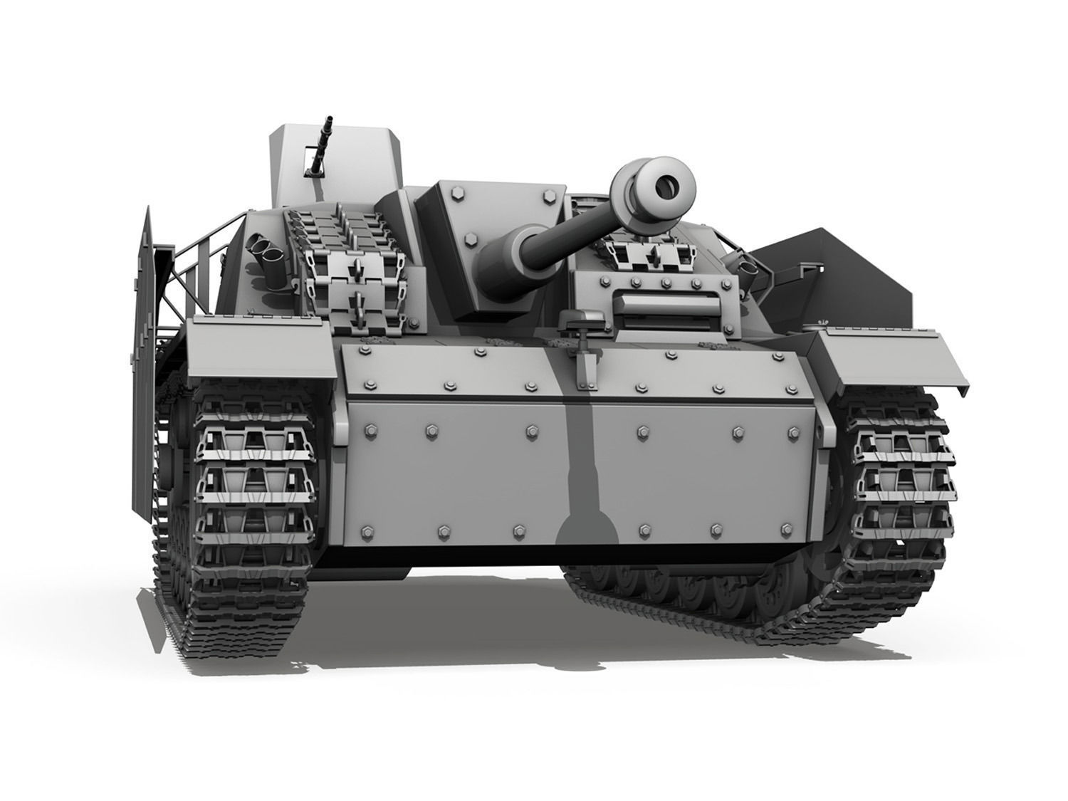 StuG III - Ausfuerung G - Early Production  3D model_9