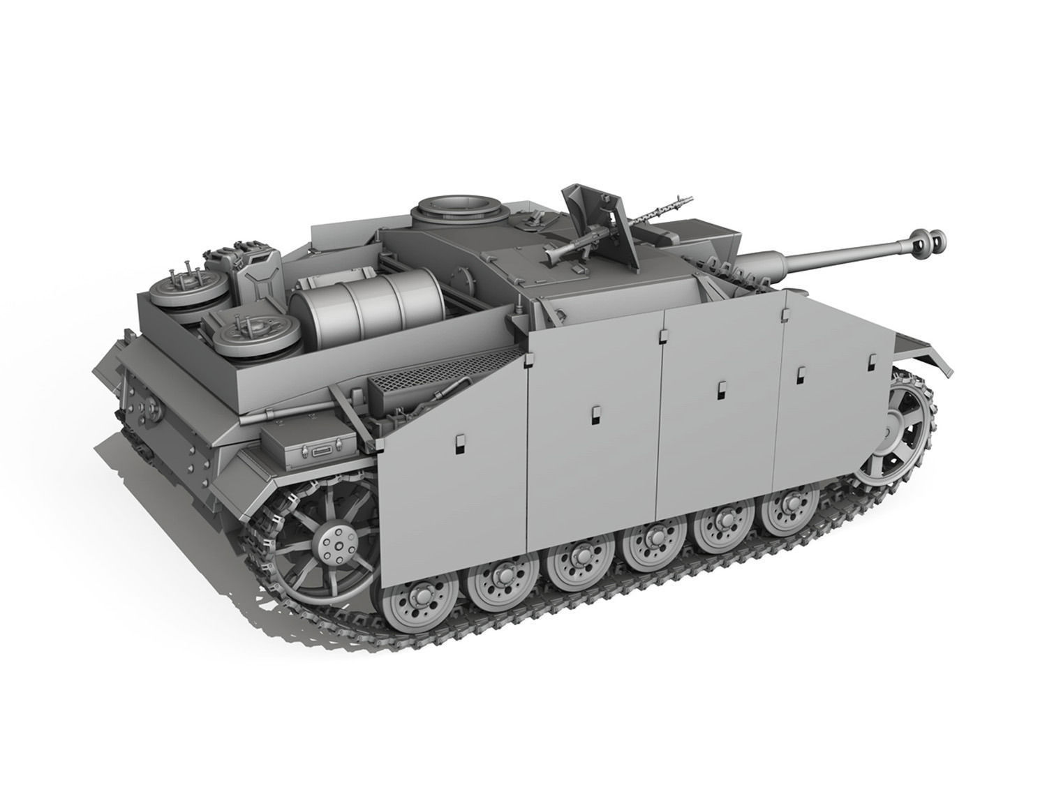 StuG III - Ausfuerung G - Early Production  3D model_6