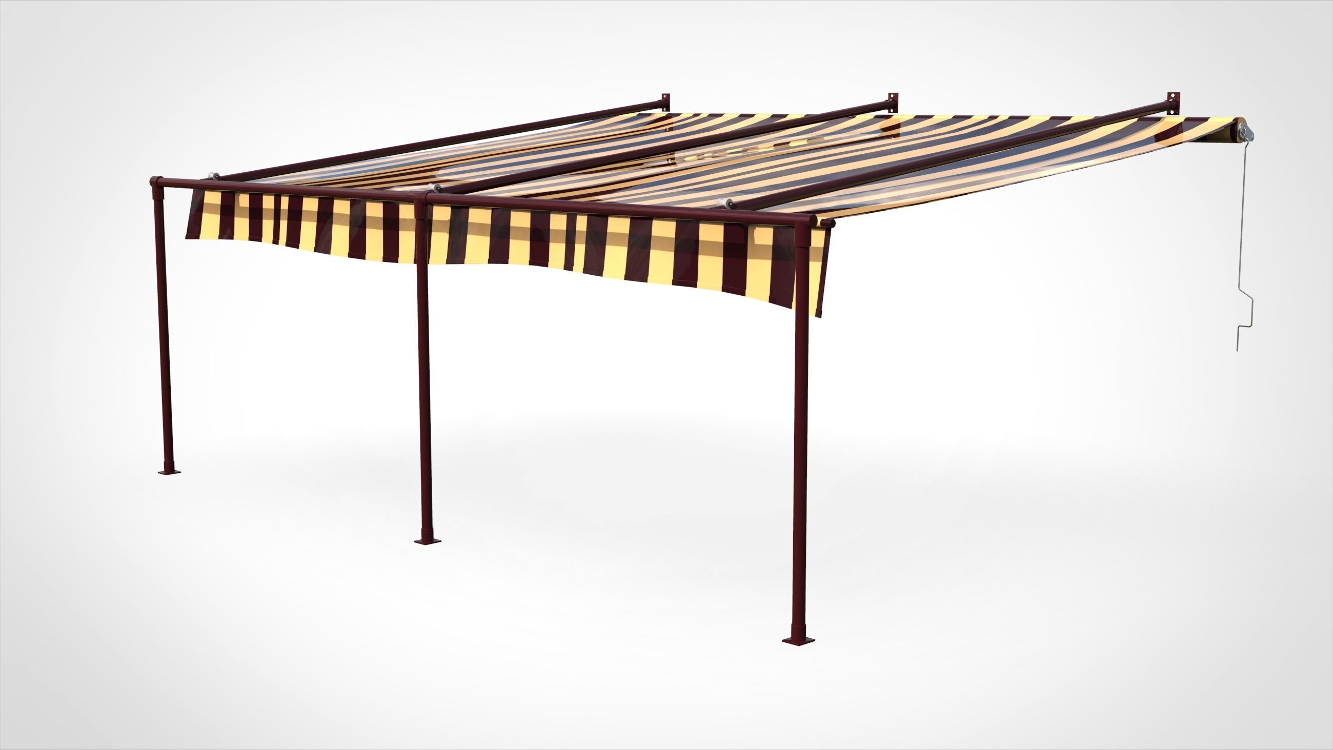 Awning Canopy Marquise 3D model | CGTrader