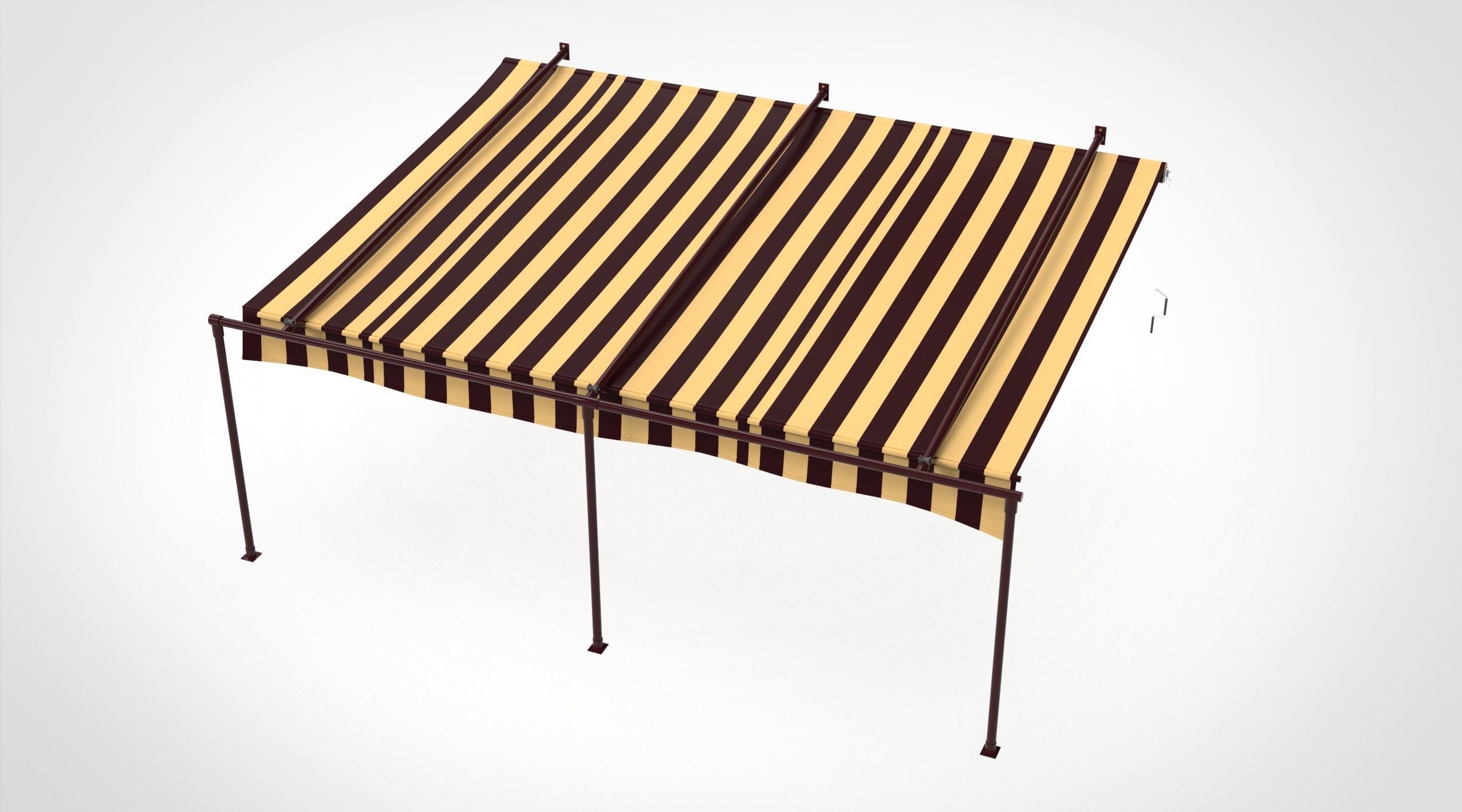 Awning Canopy Marquise 3D model_4