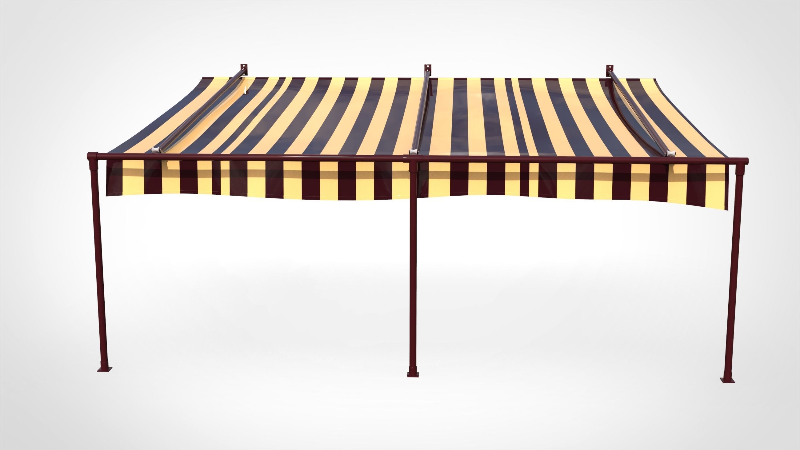 Awning Canopy Marquise 3D model_2