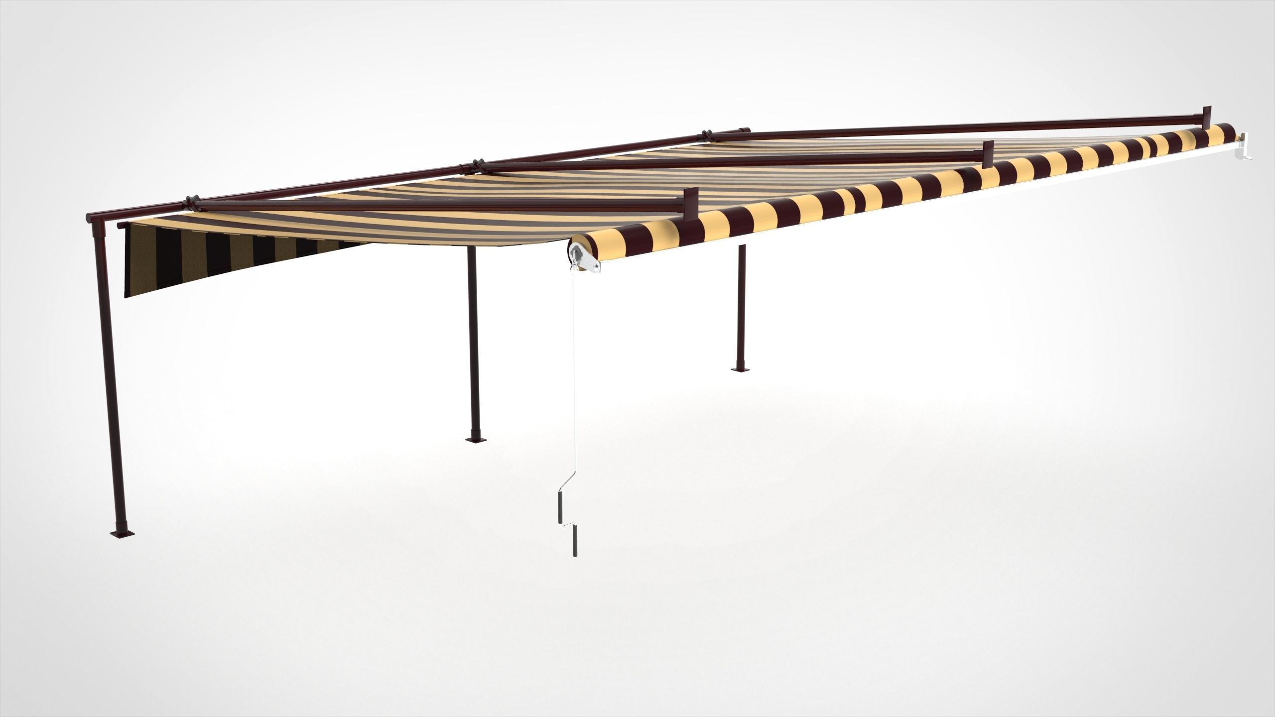 Awning Canopy Marquise 3D model_3