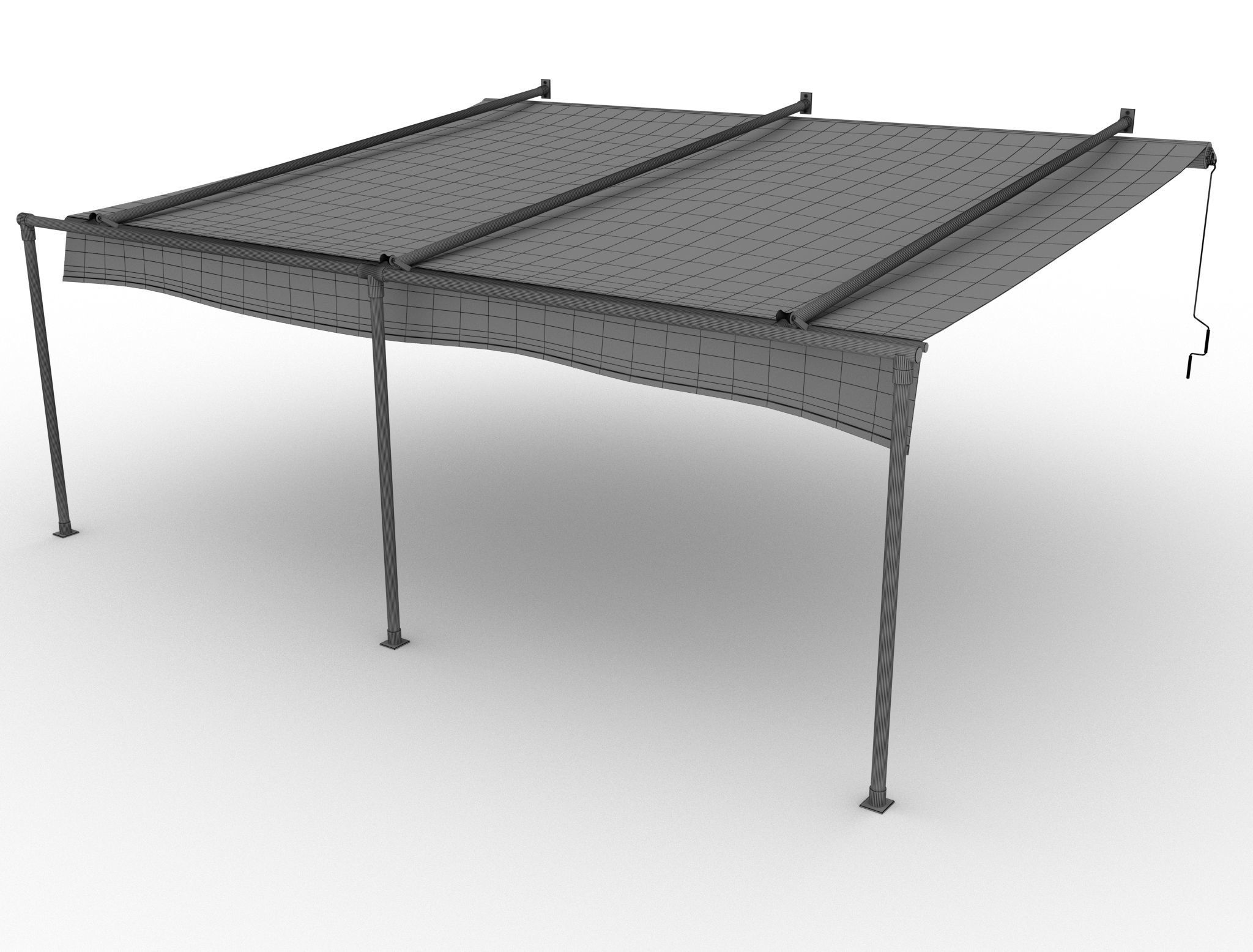 Awning Canopy Marquise 3D model_8