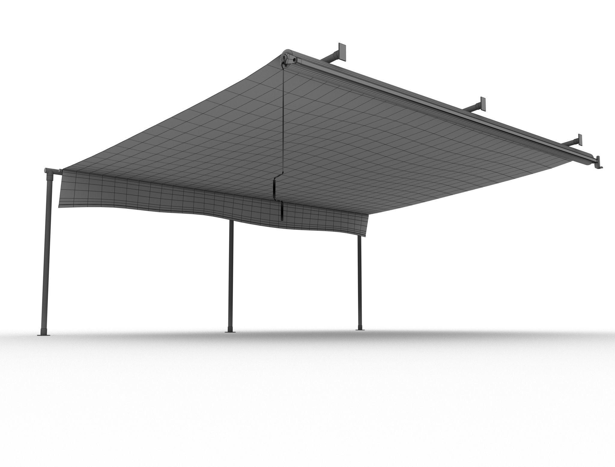 Awning Canopy Marquise 3D model_9