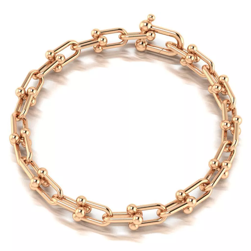 Link Bracelet 2 3D print model_0