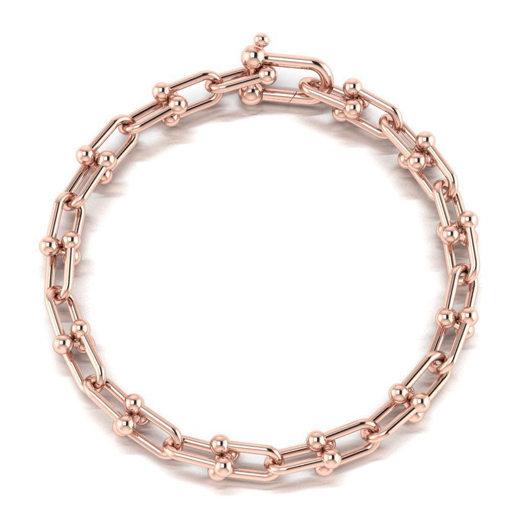 Link Bracelet 2 3D print model_1