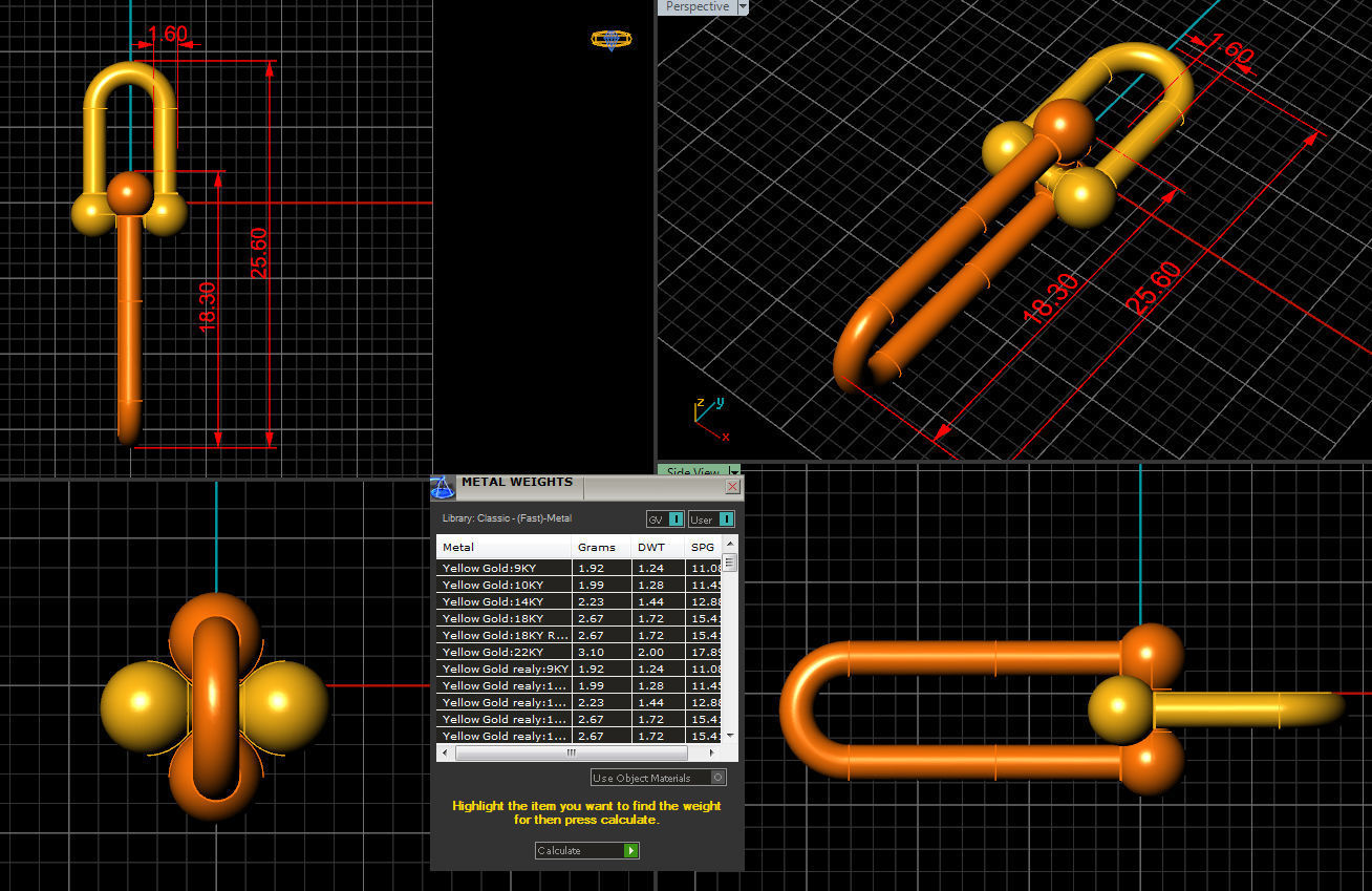Link Pendant 3D print model_3
