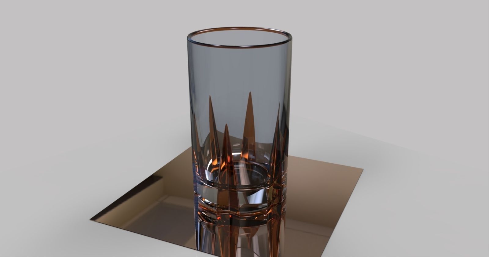Highball Glass 3D model_1