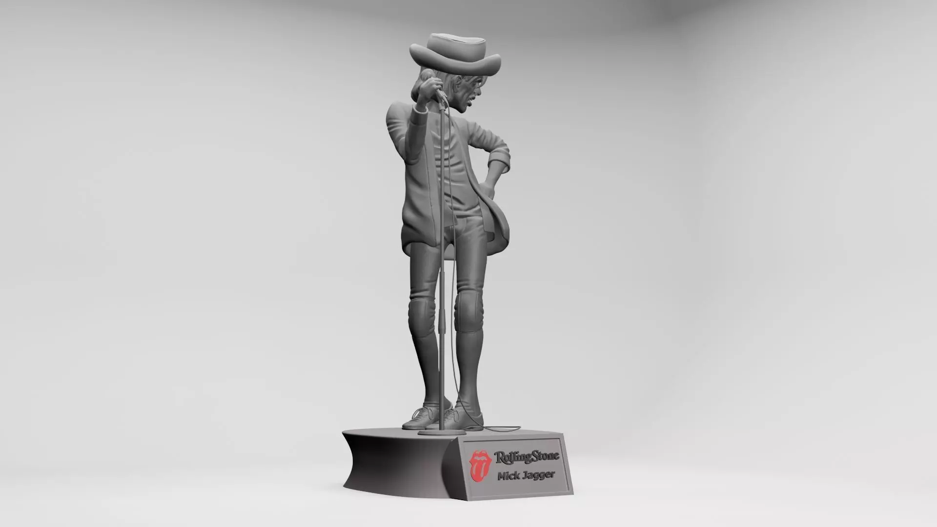 MICK JAGGER 3d ptinting 3D print model_0