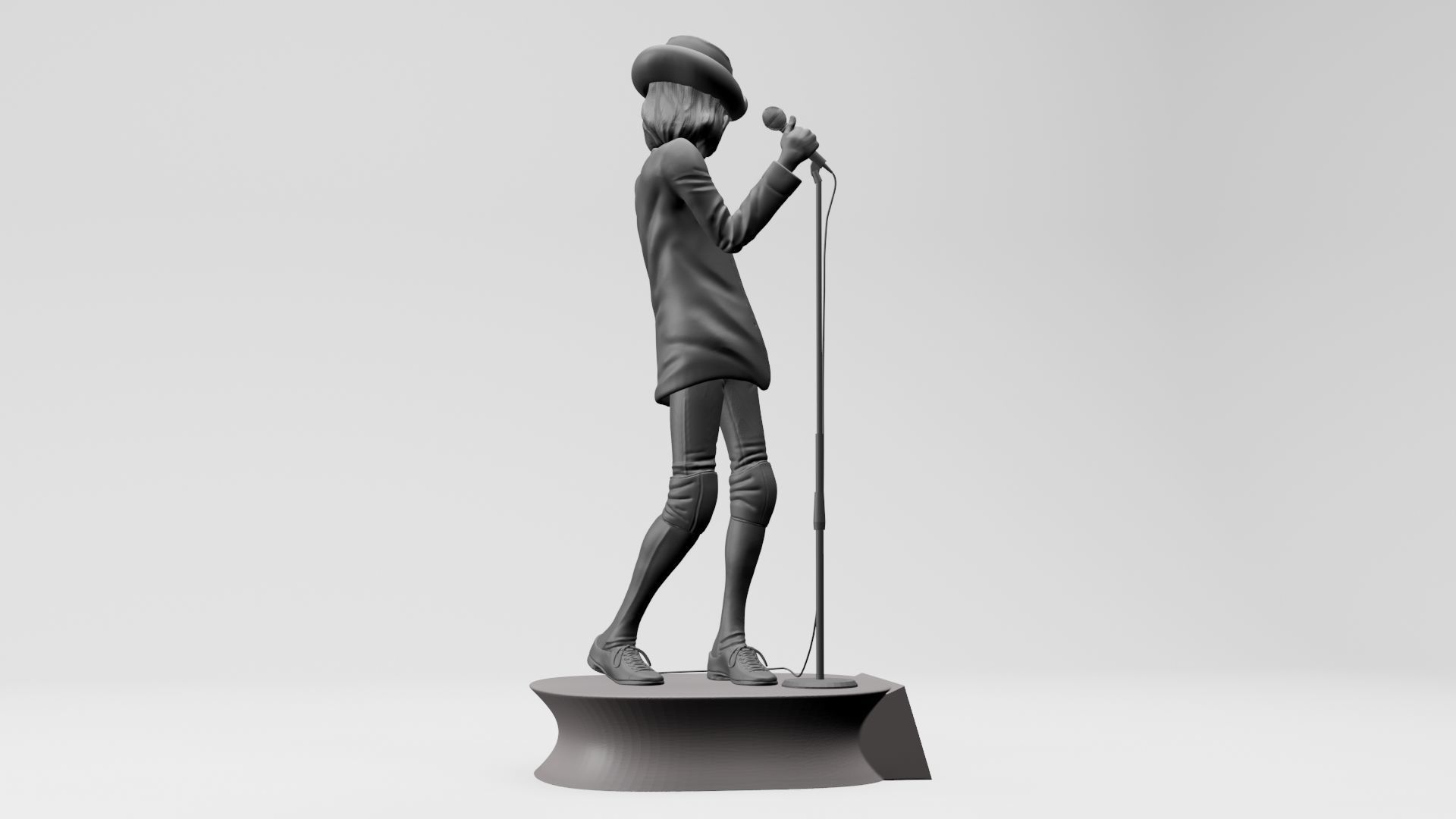 MICK JAGGER 3d ptinting 3D print model_3