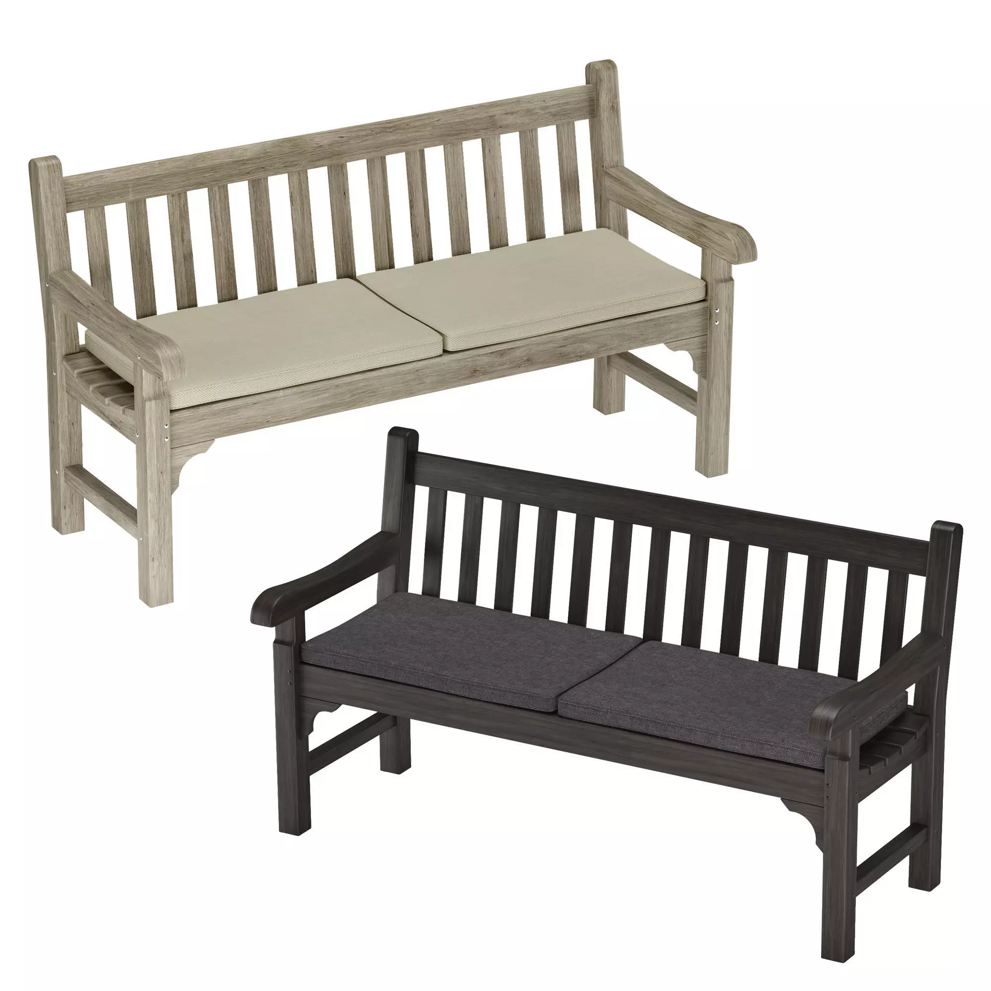 Bench NT Ethimo 3D model_0