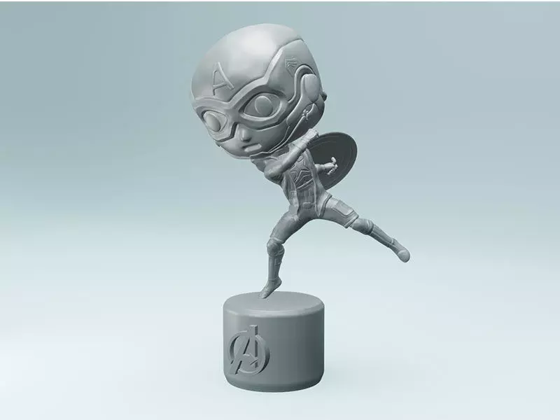 CAPTAIN AMERICA 3D PRINTING Free 3D print model