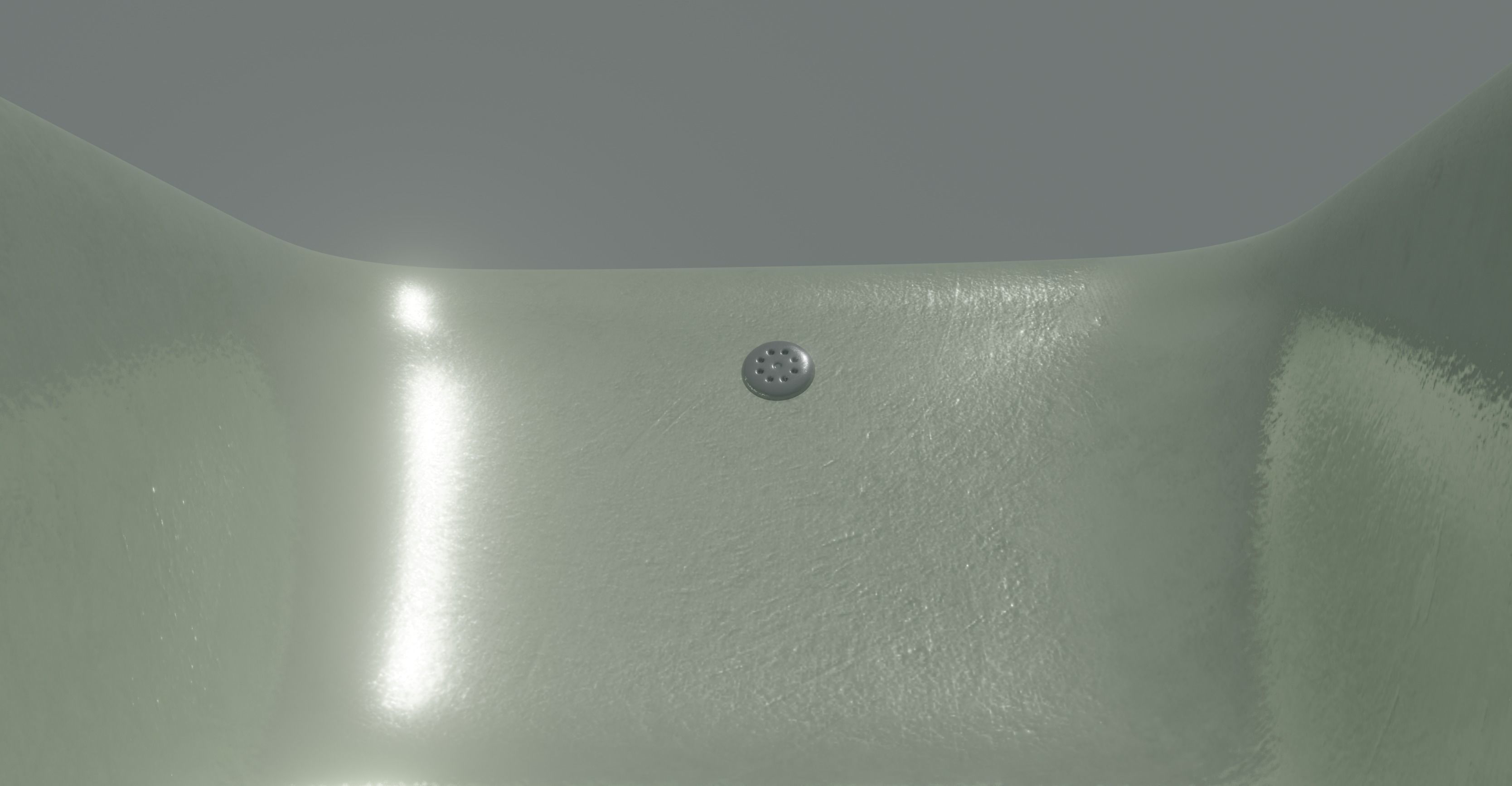 Bath Tub 3D model_9