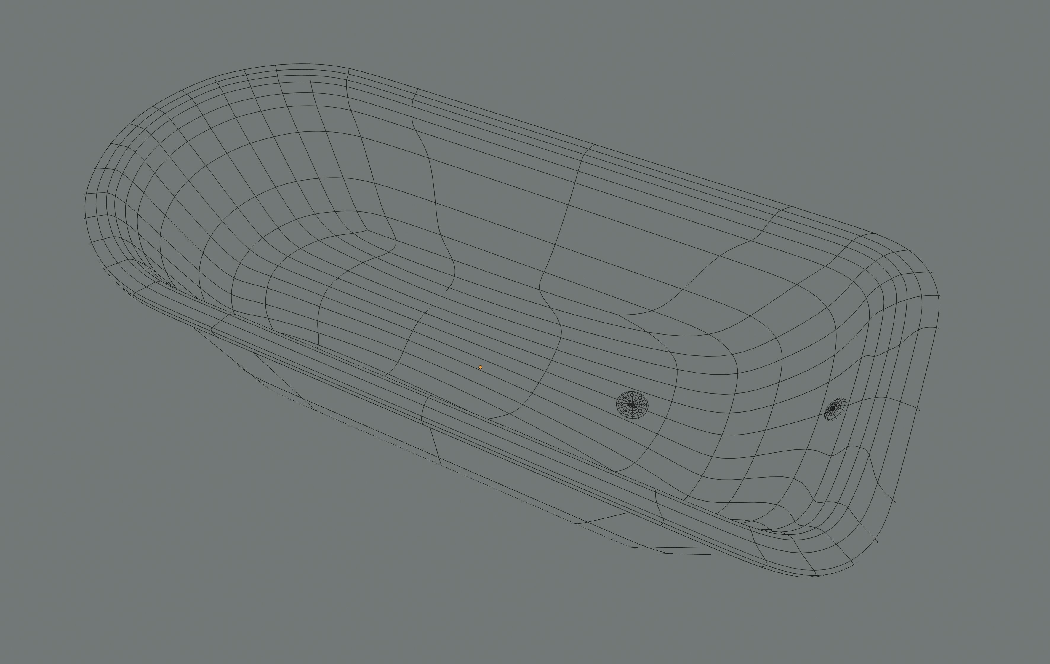 Bath Tub 3D model_11