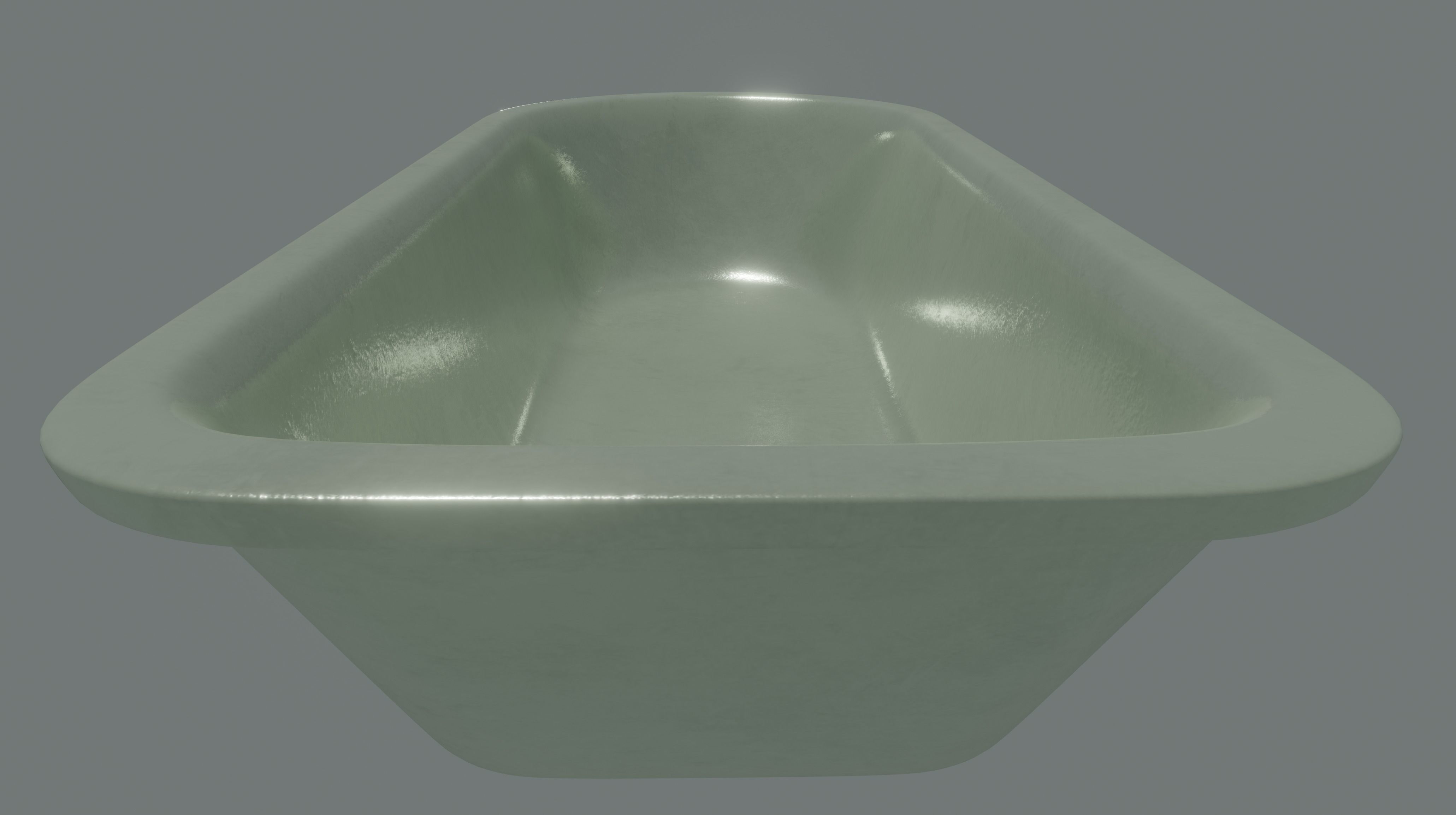 Bath Tub 3D model_10