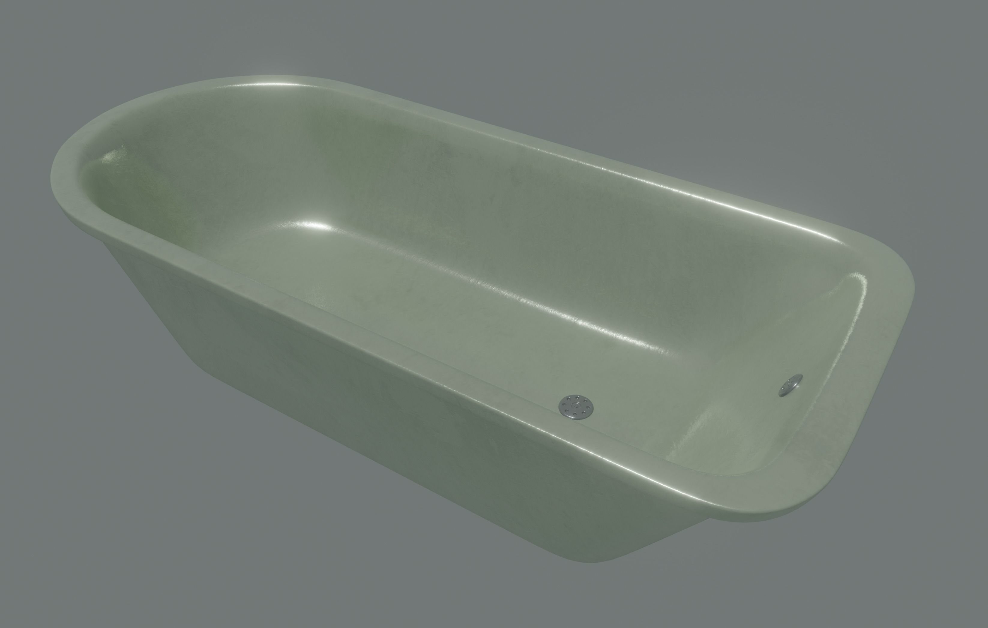 Bath Tub 3D model_6
