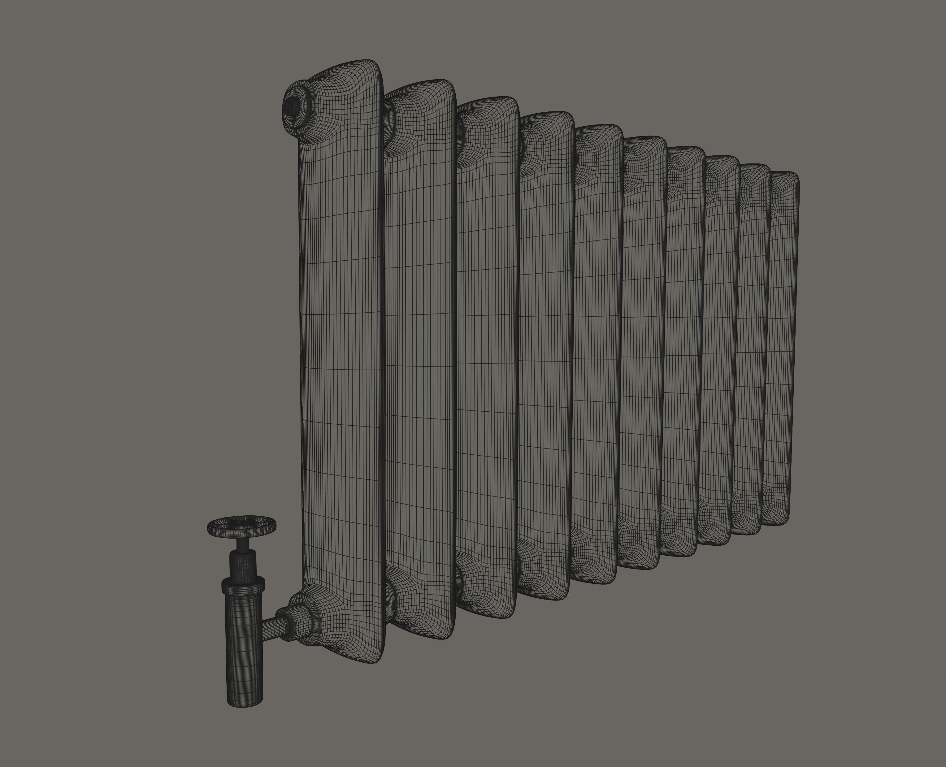 Old Radiator 3D model_15