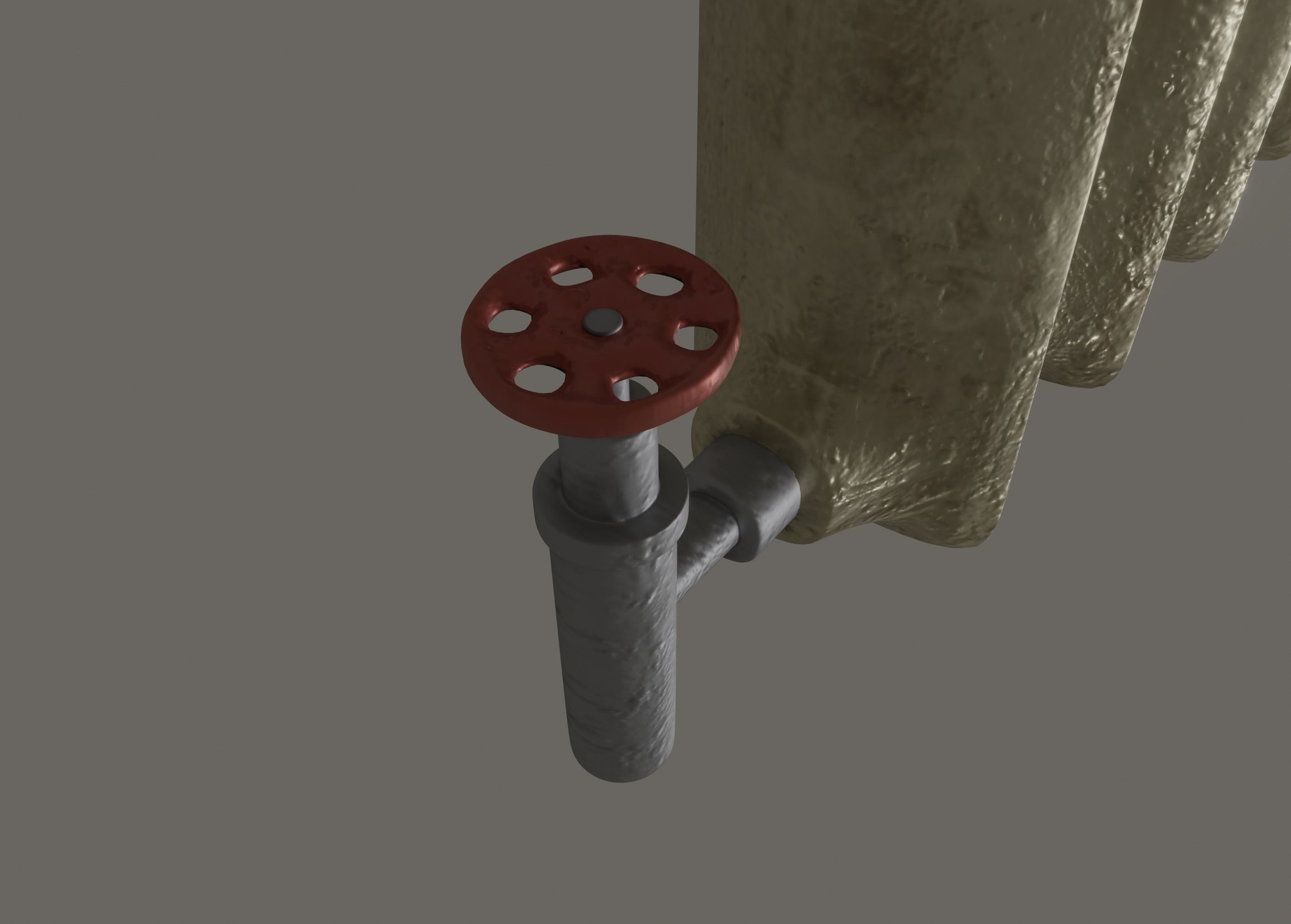 Old Radiator 3D model_8
