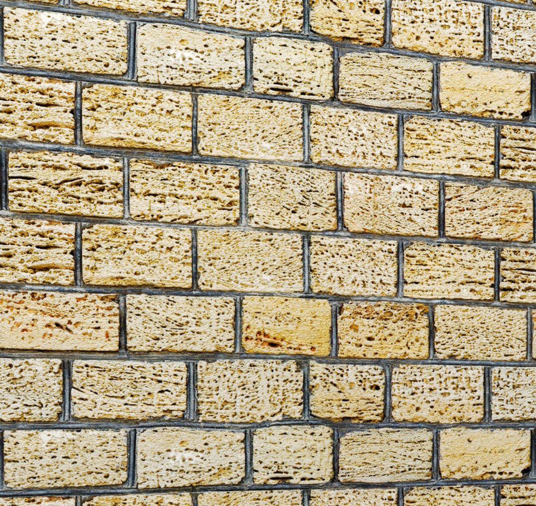 Stone Wall 3D model_2