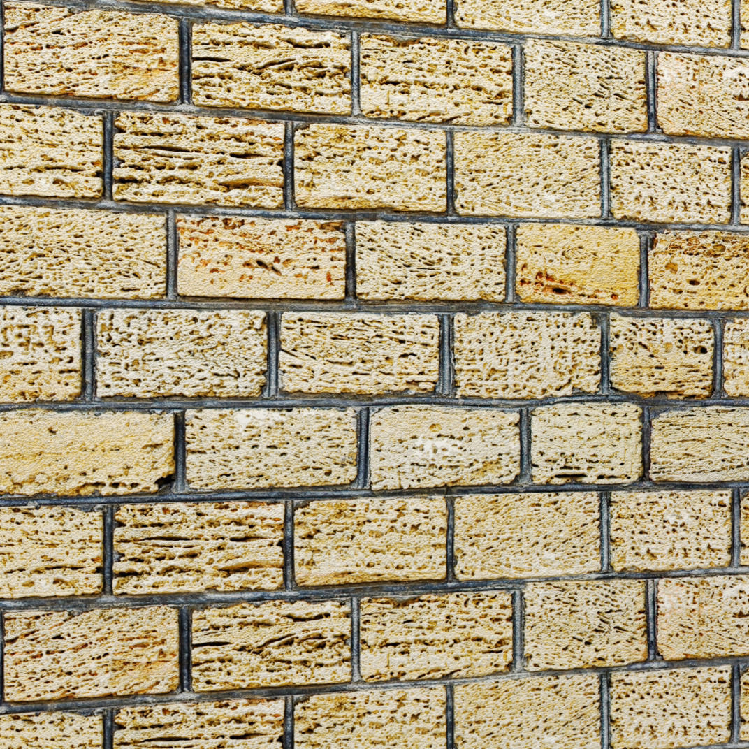 Stone Wall 3D model_7